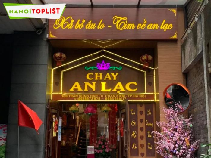 Nhà hàng buffet chay An Lạc – Đắm chìm trong không gian thư giãn