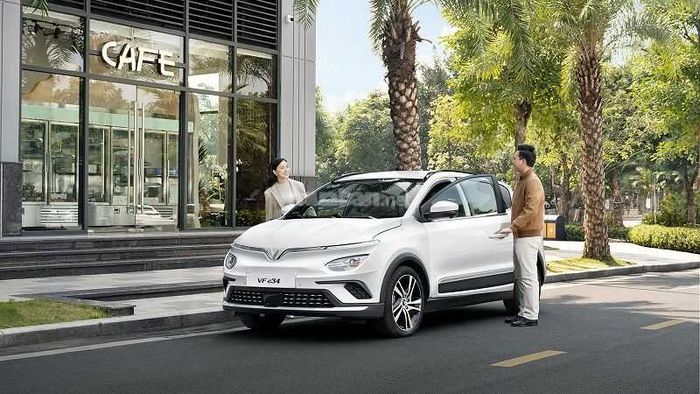 Được sản xuất bởi Vinfast, VF e34 là mẫu ô tô điện nằm trong phân khúc C