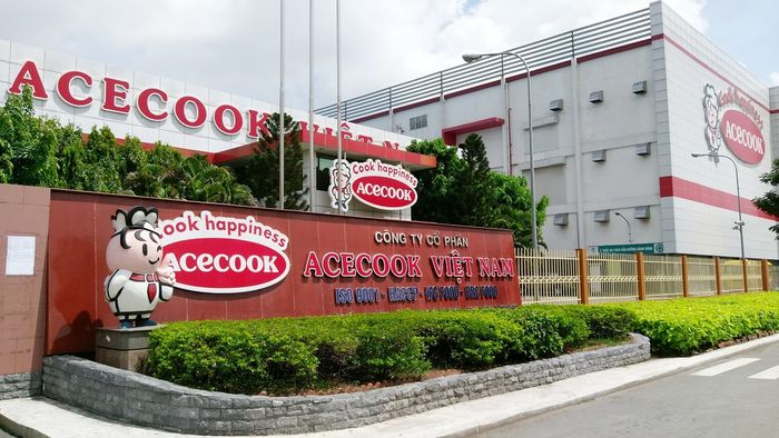 Hình ảnh nhà máy sản xuất hiện đại của Acecook Việt Nam