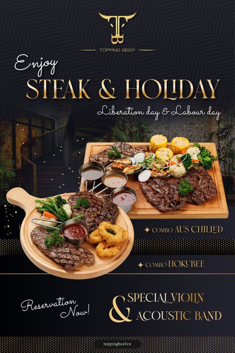 Những món bò đẳng cấp tại Topping Beef