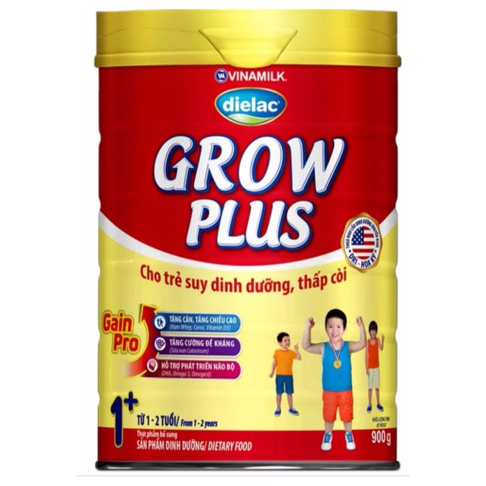 Hình ảnh sữa Dielac Grow Plus 1+ chính hãng Vinamilk