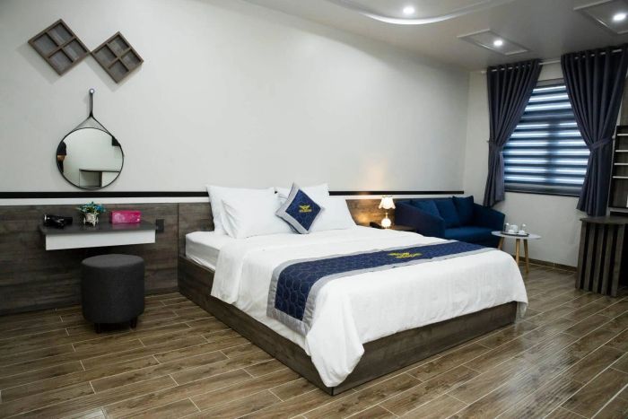 Hình ảnh ấn tượng về không gian sang trọng tại Hotel Quốc Sang