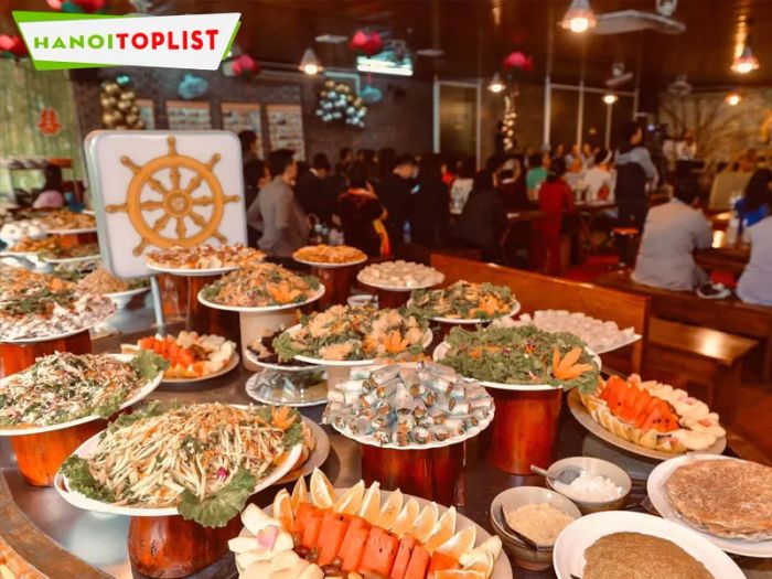 Nhà hàng buffet chay Tịnh Thực – Món ăn thanh đạm, không gian an lành