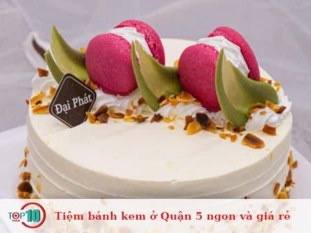 Thiên đường bánh kem Quận 5: Chất lượng thượng hạng - Giá thành hợp lý