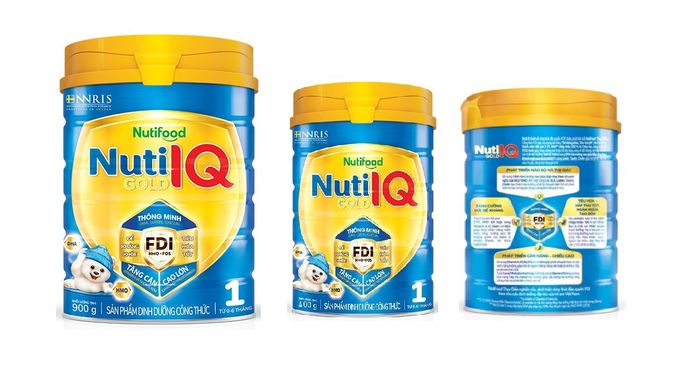Hình ảnh sữa Nuti IQ Gold Step 1 - Dinh dưỡng vàng cho trẻ sơ sinh