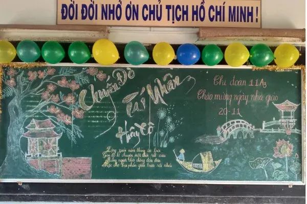 Hình ảnh minh họa cách trang trí bằng bóng bay (Nguồn: Sưu tầm)