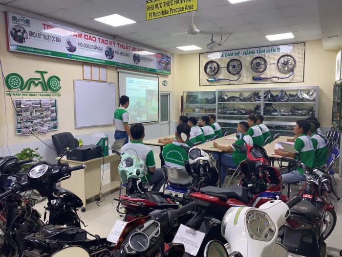 Trung tâm Đào tạo Kỹ thuật Xe máy Việt Nam - Ảnh 1