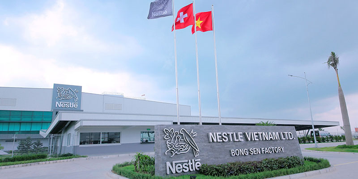 Hình ảnh nhà máy sản xuất hiện đại của Nestlé Việt Nam