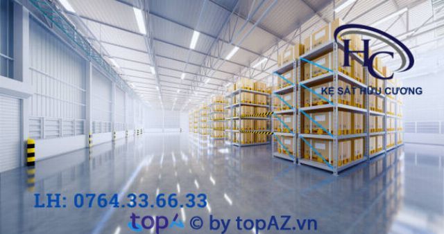 Kệ sắt Hữu Cương - Nâng tầm không gian lưu trữ
