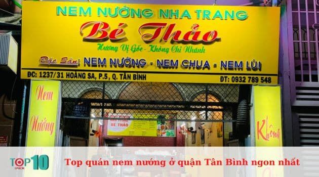 Nem Nướng Nha Trang Bé Thảo - Đậm chất miền Trung