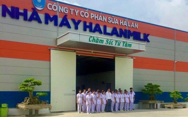 Hình ảnh dây chuyền sản xuất hiện đại của Dutch Lady