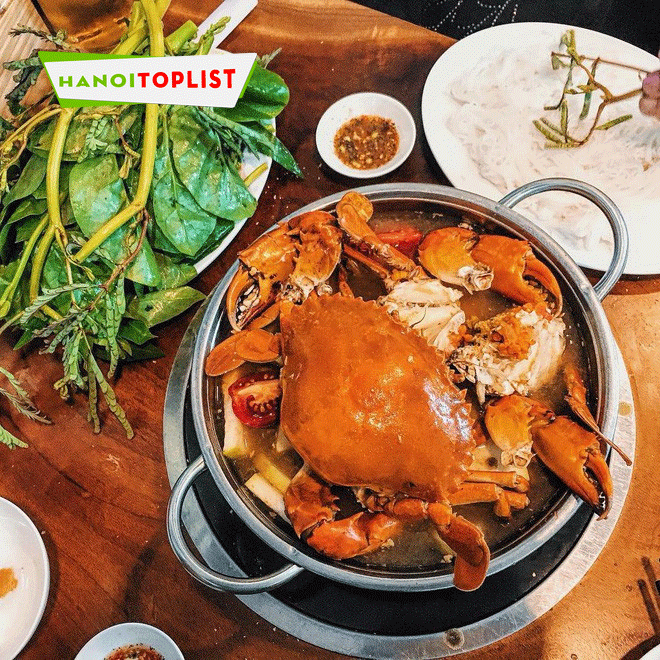Lẩu cua Khôi