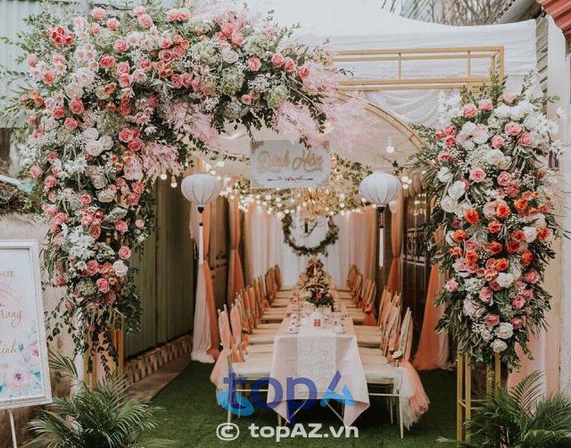 Cưới Hỏi Đức Tâm - Đẳng cấp trang trí tiệc cưới Hải Phòng
