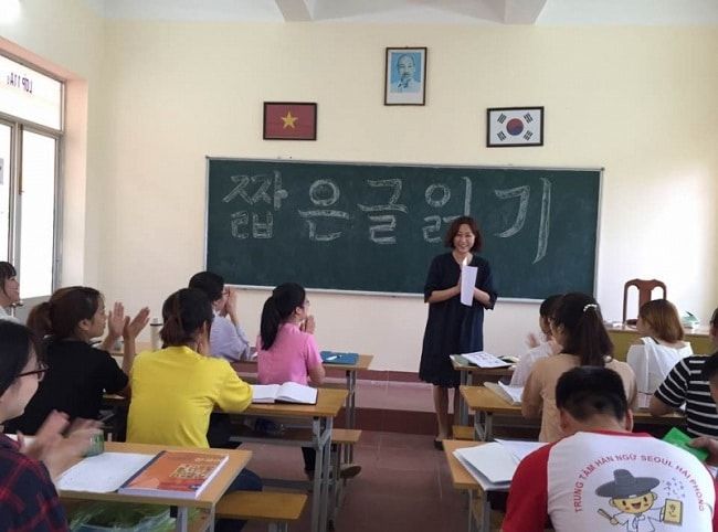 Địa chỉ học tiếng Hàn đáng tin cậy bậc nhất tại khu vực Nhà Bè
