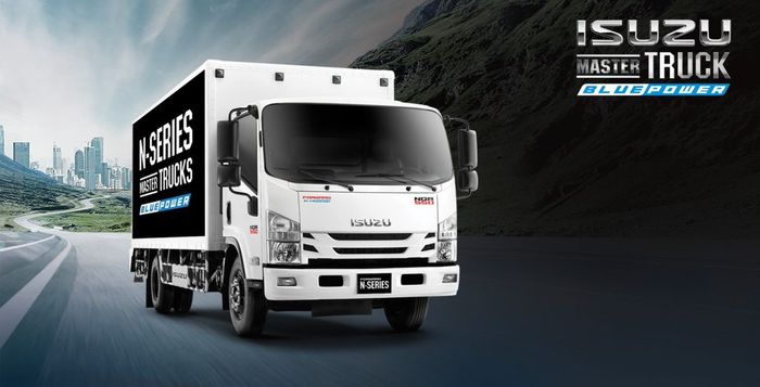 Hình ảnh ấn tượng xe tải Isuzu