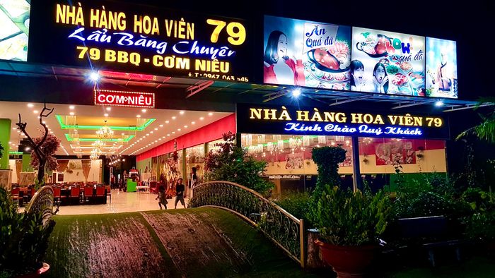 Hình ảnh đầu tiên về Nhà Hàng Hoa Viên 79 - Nơi lưu giữ những khoảnh khắc ẩm thực đẳng cấp trong không gian sang trọng