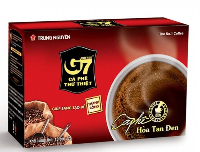 Hình ảnh chân thực cà phê hòa tan G7 - Biểu tượng chất lượng