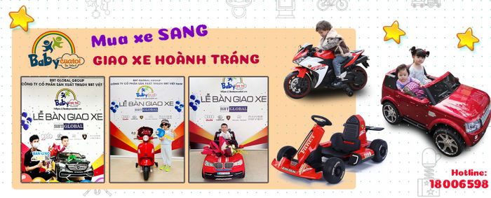 Không gian trưng bày đồ chơi an toàn tại Baby Của Tôi
