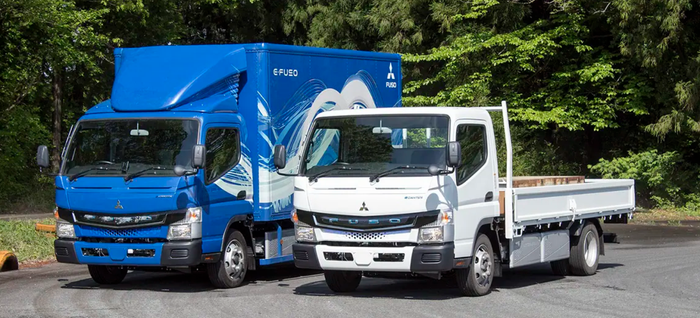Bộ sưu tập xe tải Fuso đa dạng