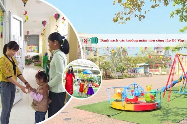Cập nhật đầy đủ các trường mầm non công lập chất lượng tại Gò Vấp