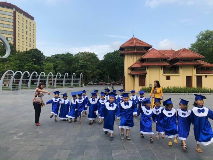 Hình ảnh cơ sở vật chất hiện đại tại Trường Mẫu giáo Sao Sáng 5