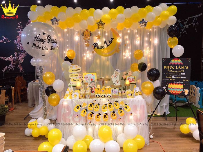 Trang trí sinh nhật - Royal Party hình ảnh 1