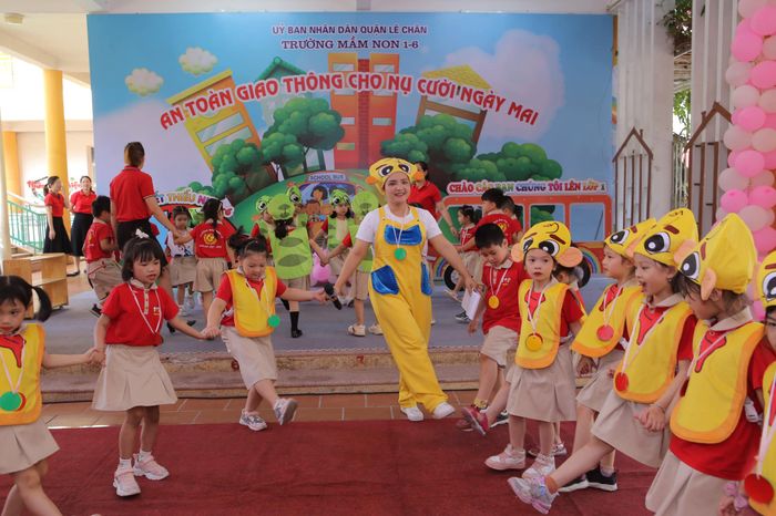 Hình ảnh ấn tượng về Trường mầm non 1-6