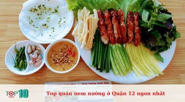 Nem Nướng Ninh Hòa AISA - Địa chỉ nem nướng quen thuộc tại Quận 12