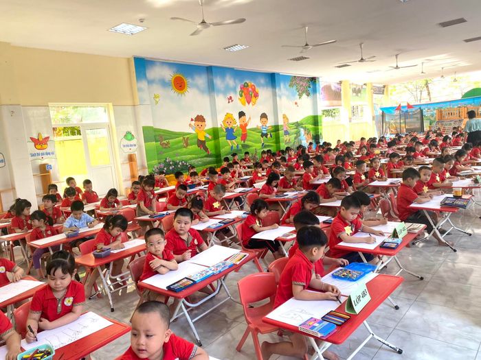 Hình ảnh nổi bật về khuôn viên Trường Mẫu Giáo Sao Sáng 3