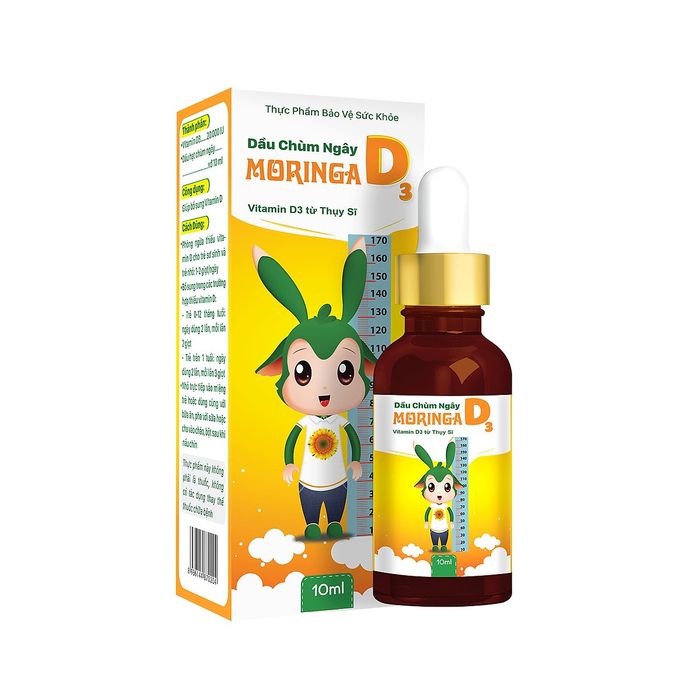 Hình ảnh sản phẩm Vitamin D3 Dầu Chùm Ngây Moringa - Thiết kế sang trọng, an toàn tuyệt đối