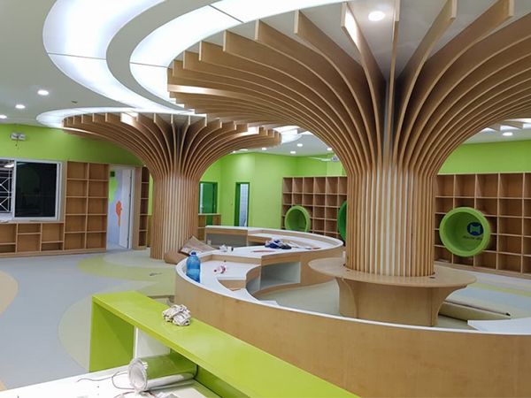Góc đọc sách yên tĩnh tại Thư viện Trung tâm ĐHQG TP.HCM