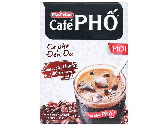 Bao bì độc đáo MacCoffee Café Phố - Thiết kế sang trọng
