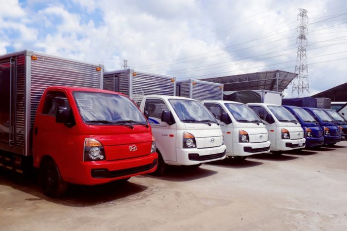 Hình ảnh ấn tượng dòng xe tải Hyundai mới nhất
