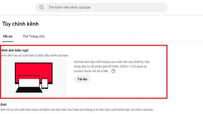 Chi tiết các bước thay banner YouTube trên PC - Phần 3