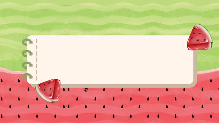 Template PowerPoint mùa hè phong cách đơn giản mà đẹp mắt