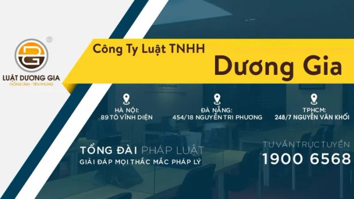 Hình ảnh trụ sở hiện đại của Công ty Luật Dương Gia