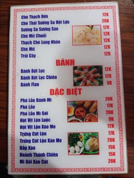 Chè Huế Bé Sa - Tinh hoa ẩm thực cung đình giữa lòng phố thị
