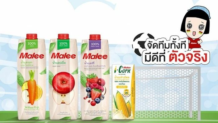 Nước ép trái cây Malee - Hương vị thuần khiết từ thiên nhiên
