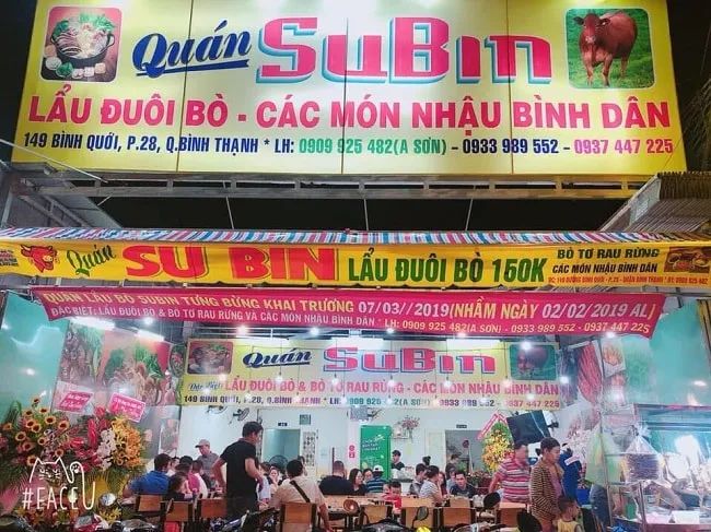 LẨU BÒ SUBIN – Nơi hội tụ những hương vị đặc biệt của món lẩu bò nổi tiếng.