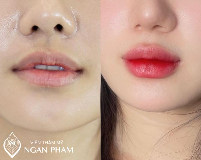 Kết quả phun xăm ấn tượng tại Viện Thẩm Mỹ Ngan Pham - Ảnh 2