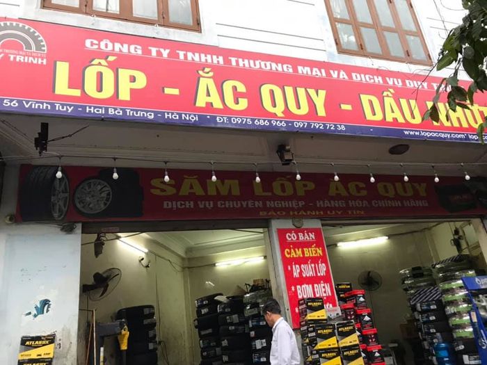 Hình ảnh showroom Lốp & Ắc Quy Ô tô - Duy Trinh