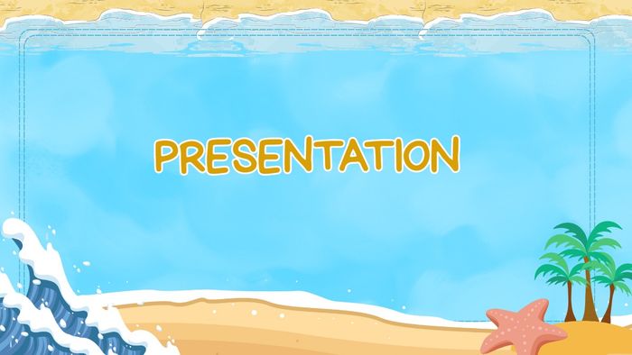 Template PowerPoint chủ đề hè sinh động bậc nhất