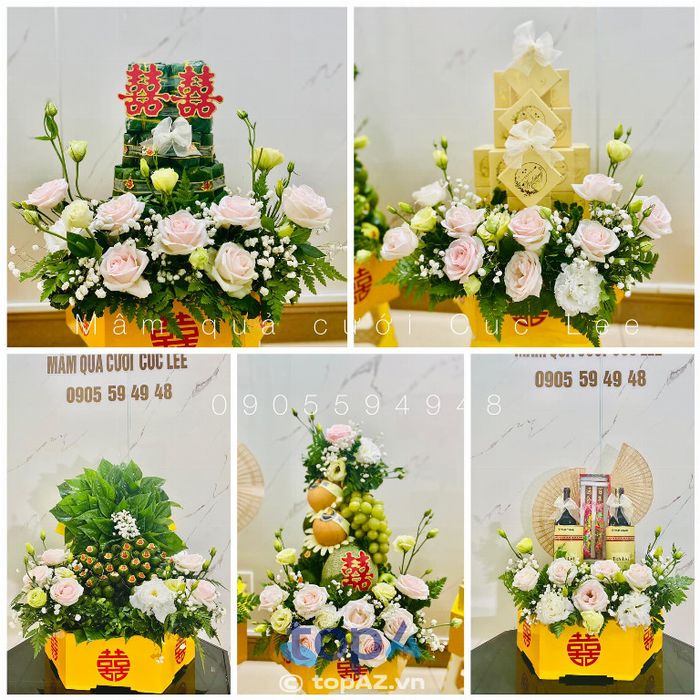 CUC LEE - Tinh hoa nghệ thuật mâm quả cưới hỏi Đà Nẵng