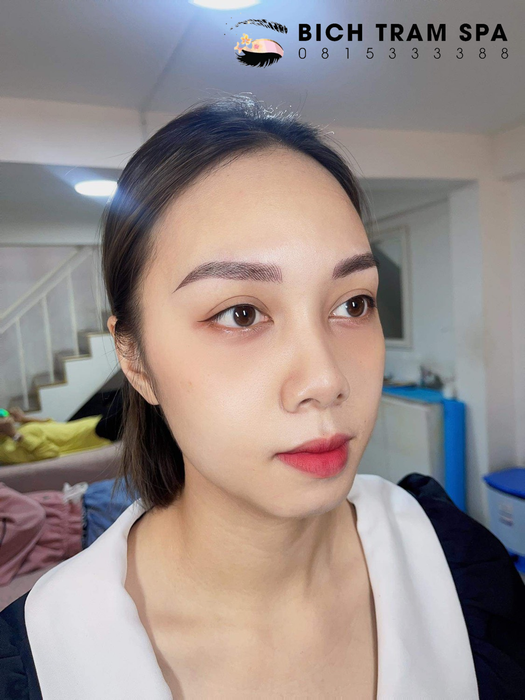 Kết quả điêu khắc chân mày tại Bích Trâm Beauty Spa - Ảnh 2