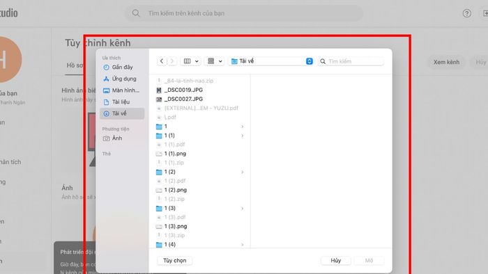 Hướng dẫn cập nhật ảnh bìa YouTube bằng máy tính - Phần 4