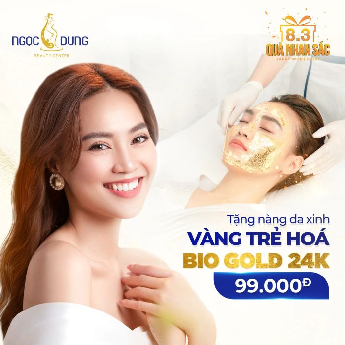Hình ảnh thực tế quy trình trẻ hóa da tại Ngọc Dung