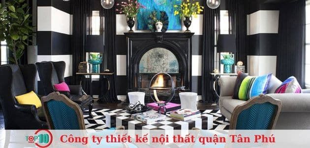 Danh sách 8 công ty thiết kế nội thất chất lượng nhất khu vực Tân Phú, thành phố Hồ Chí Minh