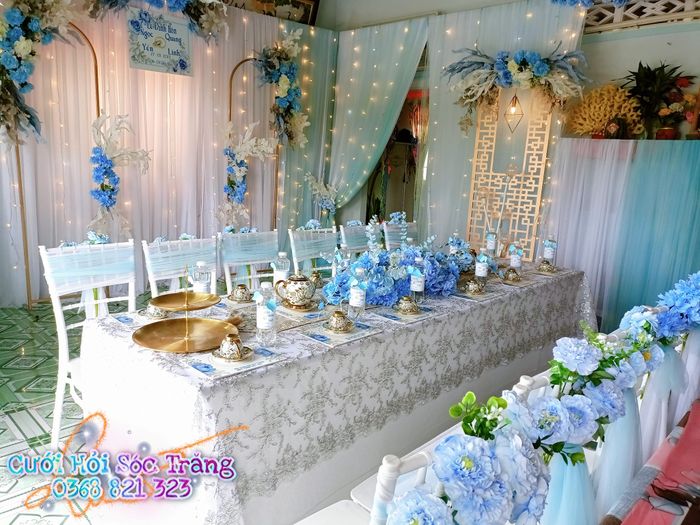 Không gian tiệc cưới lộng lẫy từ Dịch vụ Cưới Hỏi Sóc Trăng - Ảnh 2