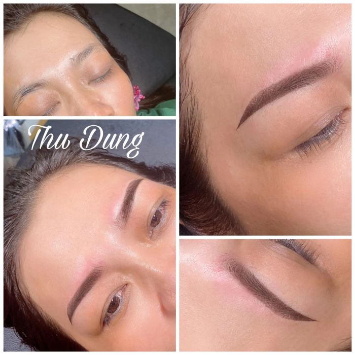 Không gian sang trọng và kết quả phun xăm ấn tượng tại Thu Dung Beauty House - Ảnh 1