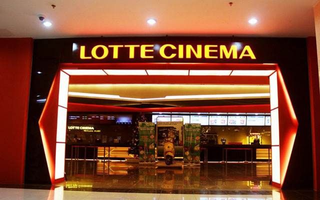 Hình ảnh không gian hiện đại tại Lotte Cinema Biên Hòa